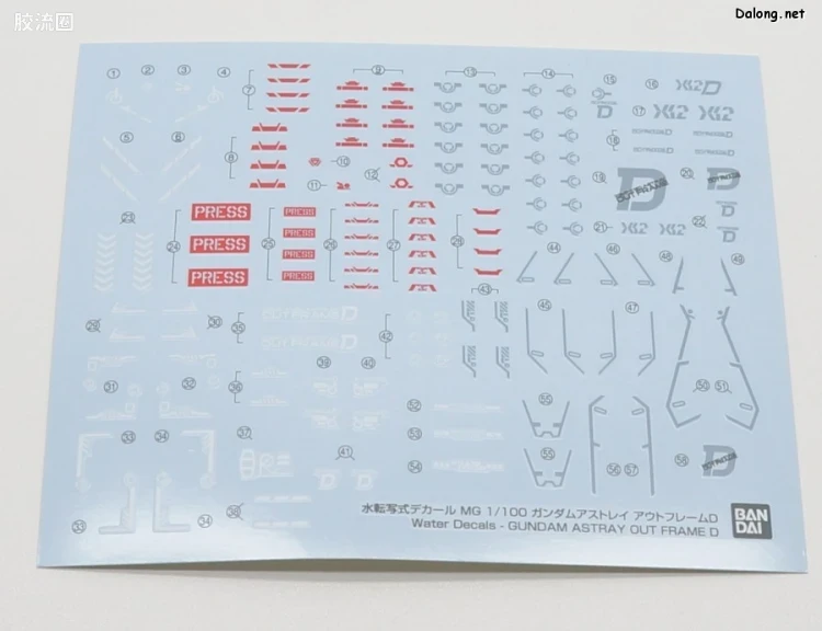 MG 网络限定版 ZGMF-X12D 异端高达非规格机D型 - 图片